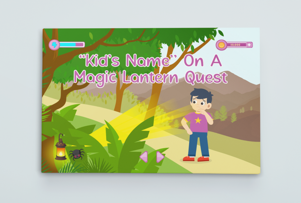 Arya on a magic lantern quest